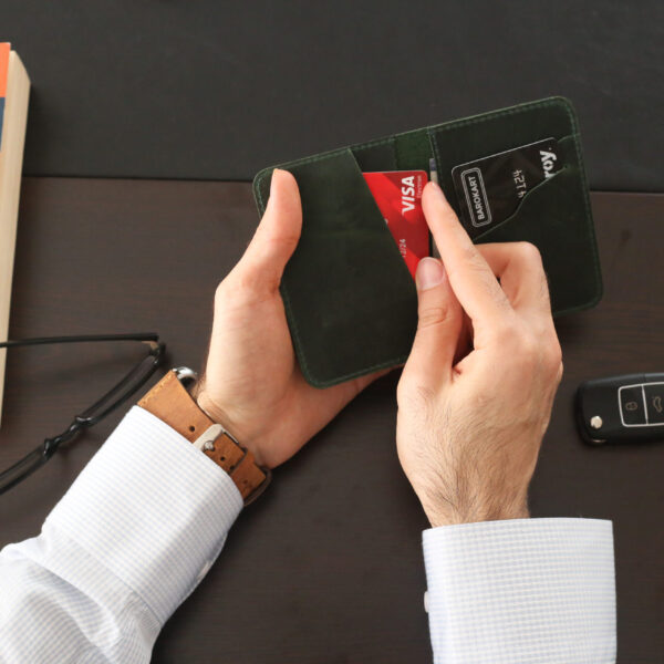 Minimalist Genuine Leather Card Holder