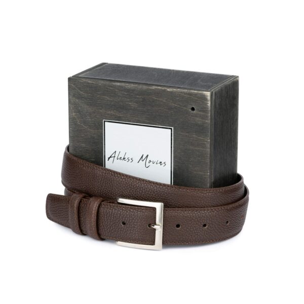 Gift Ideas For Boss – Good Gift Ideas – Christmas Gift Ideas For Dad – Brown Leather Belt – Natural Gift – Birthday Gift For Boyfriend