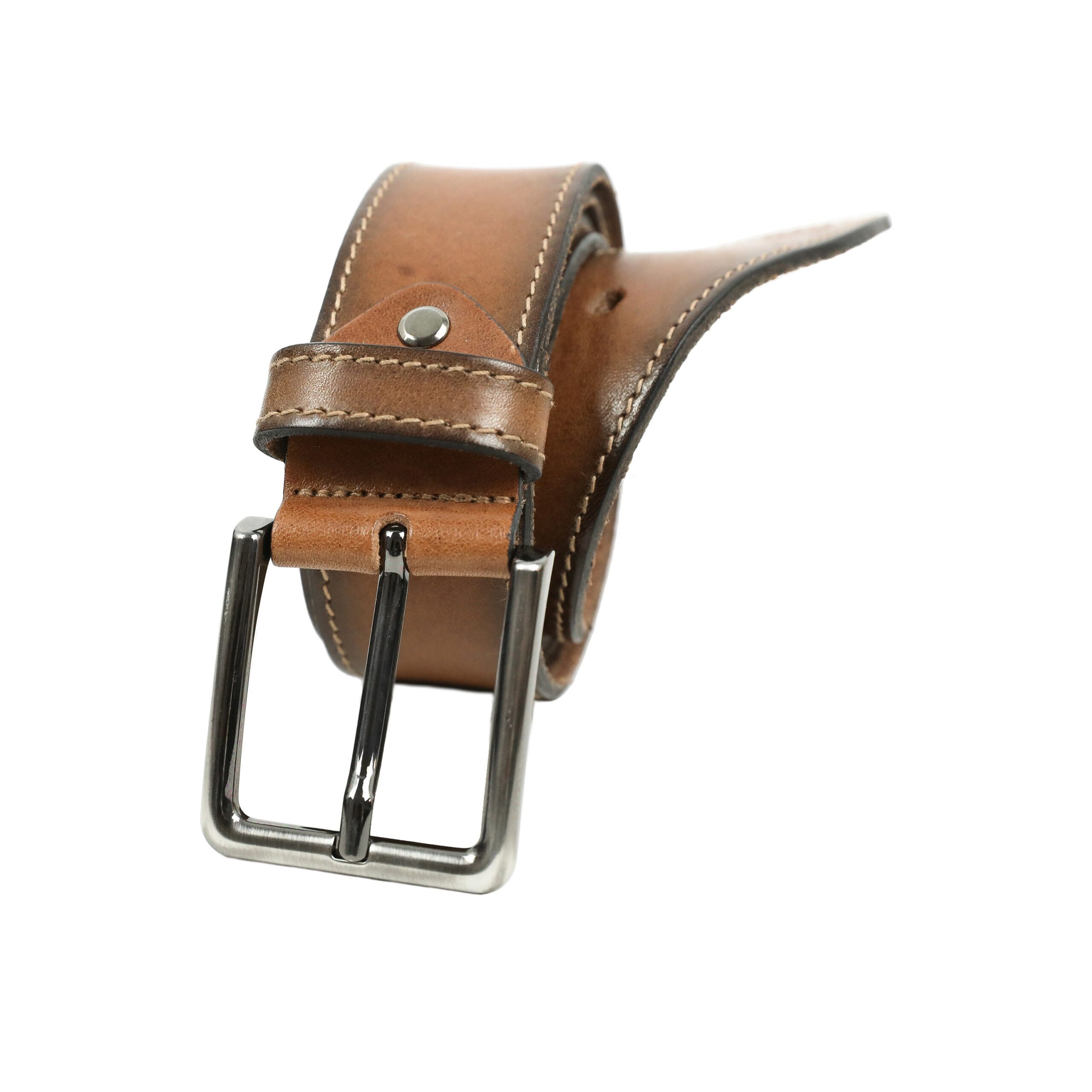 Brown Leather Belt - Image 5