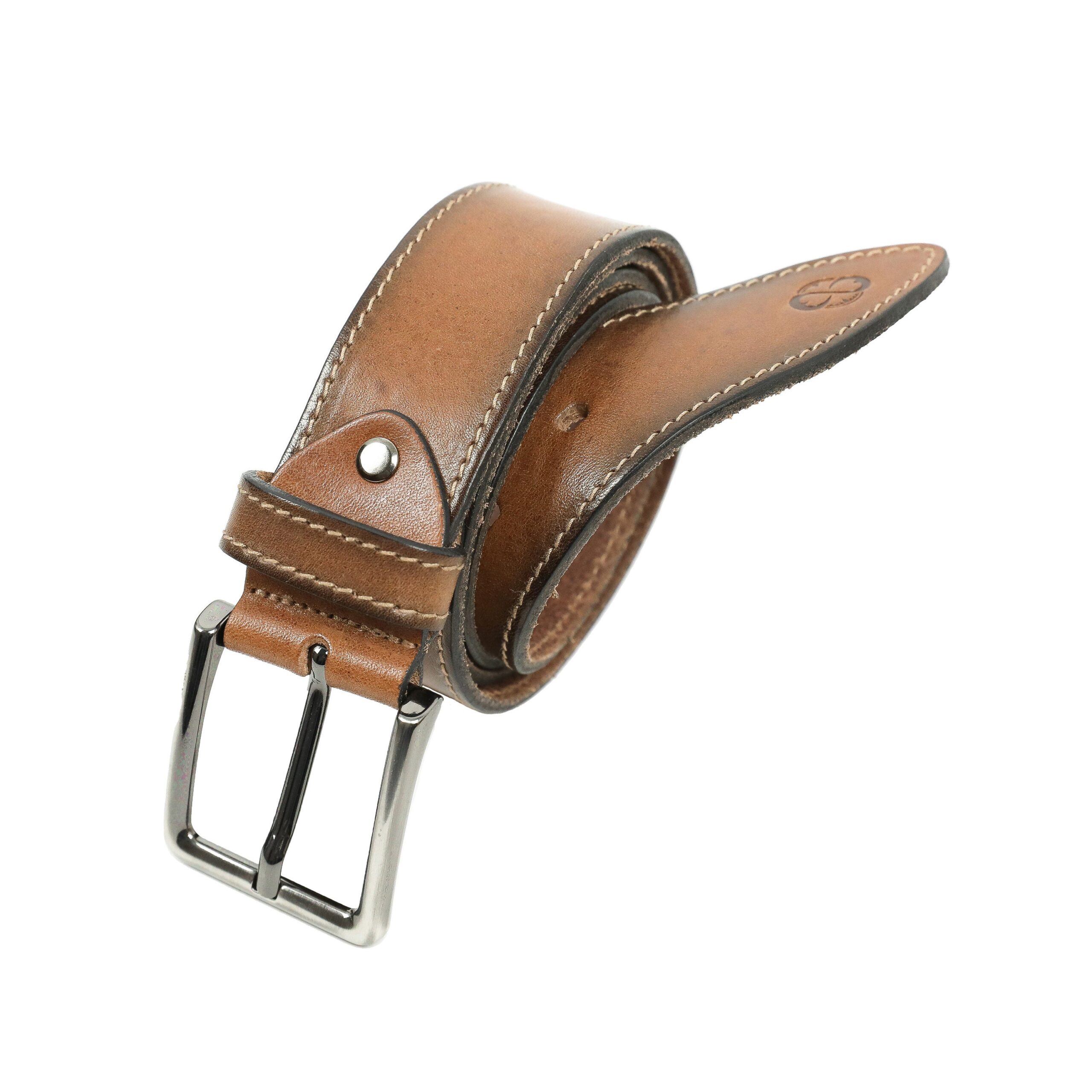 Brown Leather Belt - Image 4