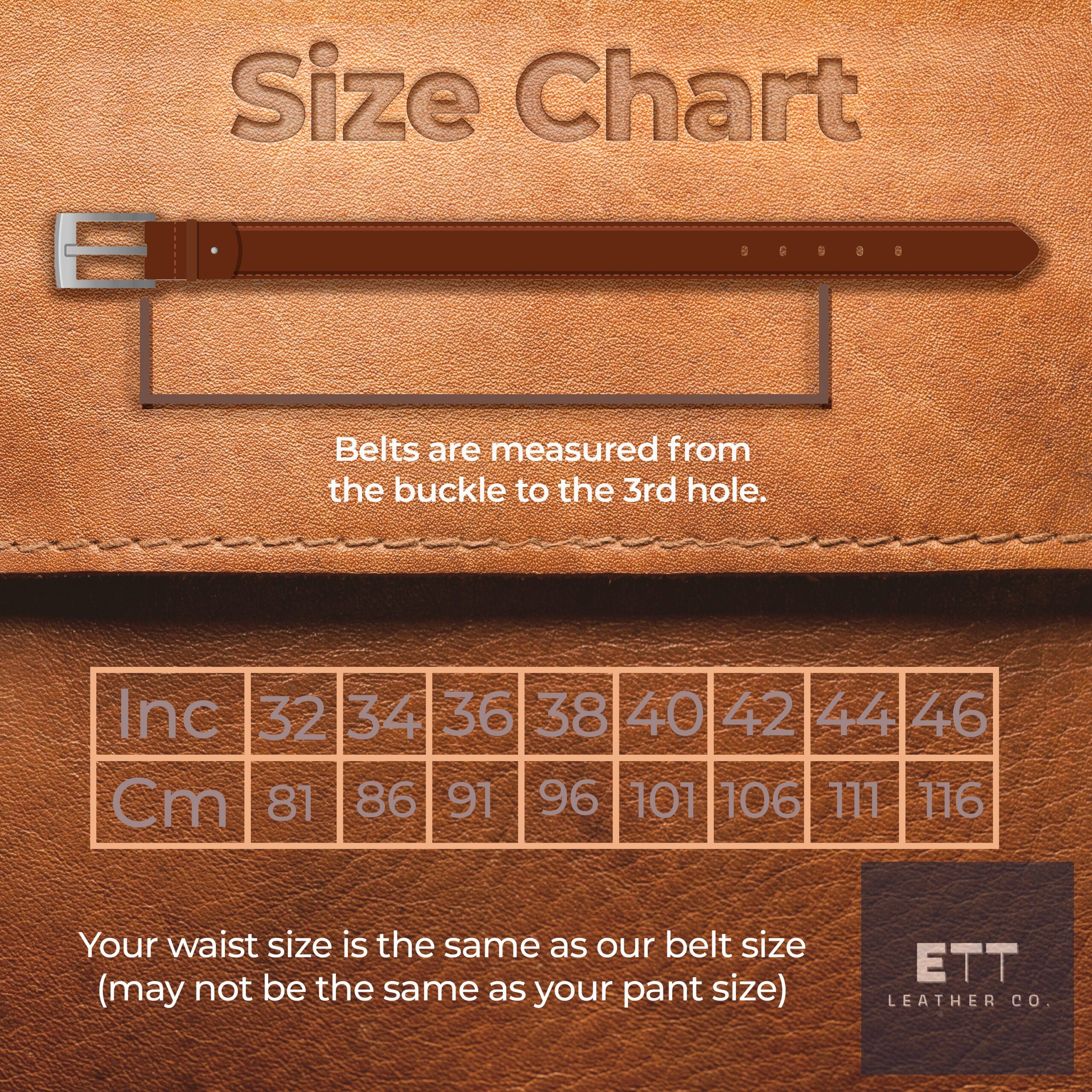 Personalized Leather Belt for Men – Engraved Gift for Him, Custom Anniversary Belt, Gift for Him, Genuine Leather, Engraved Leather Belt - Image 3