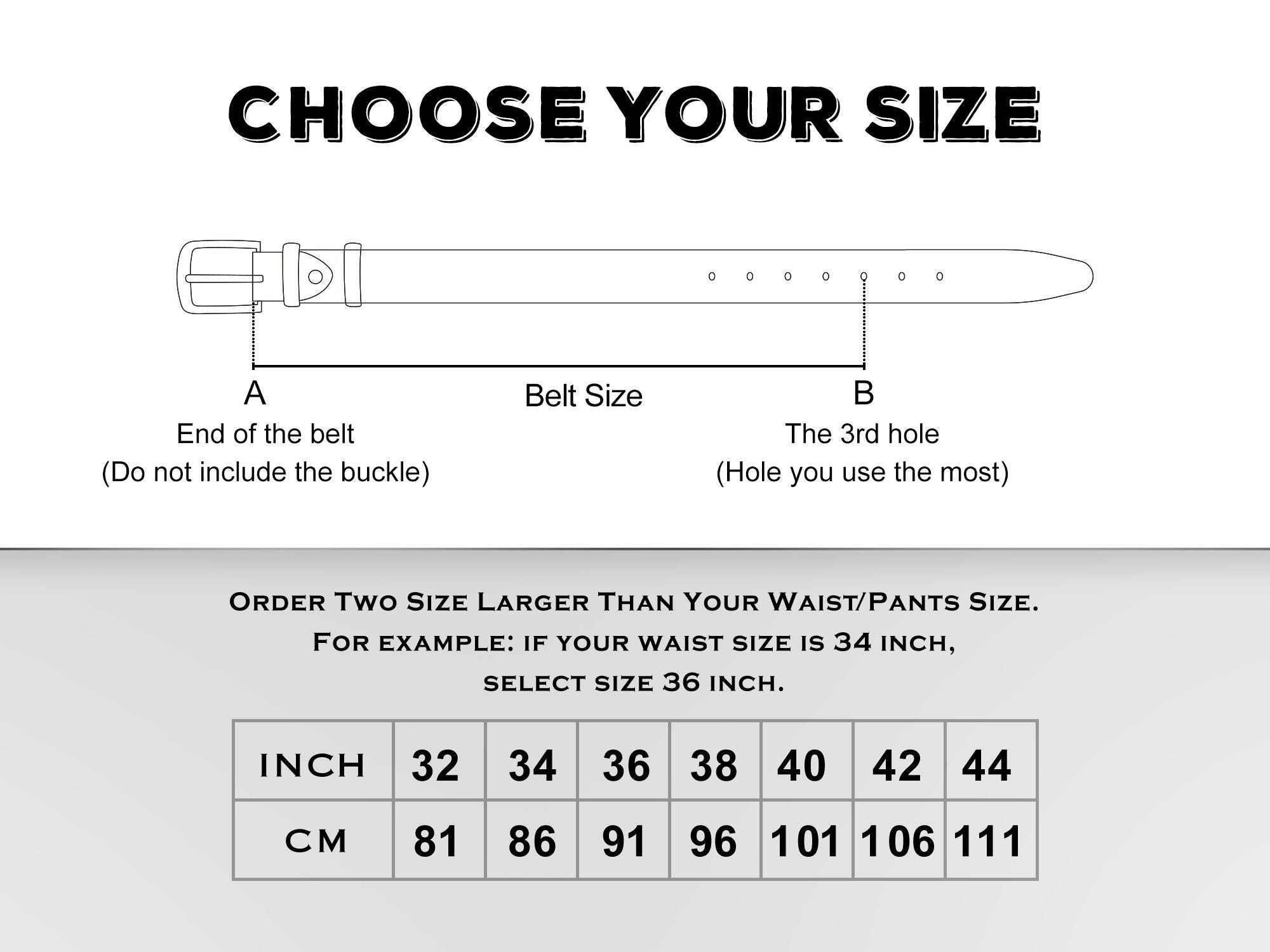 Personalized Leather Belt, Custom Leather Belt for Dad, Christmas Day Gift for Boyfriend, Unique Gift for Husband, Anniversary Handmade Belt - Image 3