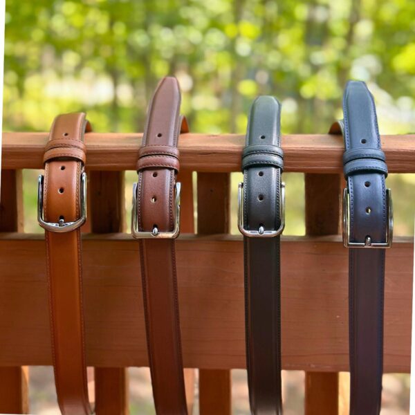 Personalized Leather Suit Belt, Elegant Men's Belt, Custom Engraved