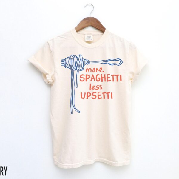 Spaghetti Shirt, Funny Food Shirt, Foodie T Shirt, Food Humor, Funny Saying TShirt, Silly T-Shirt, Retro Graphic Tee, Vintage Aesthetic