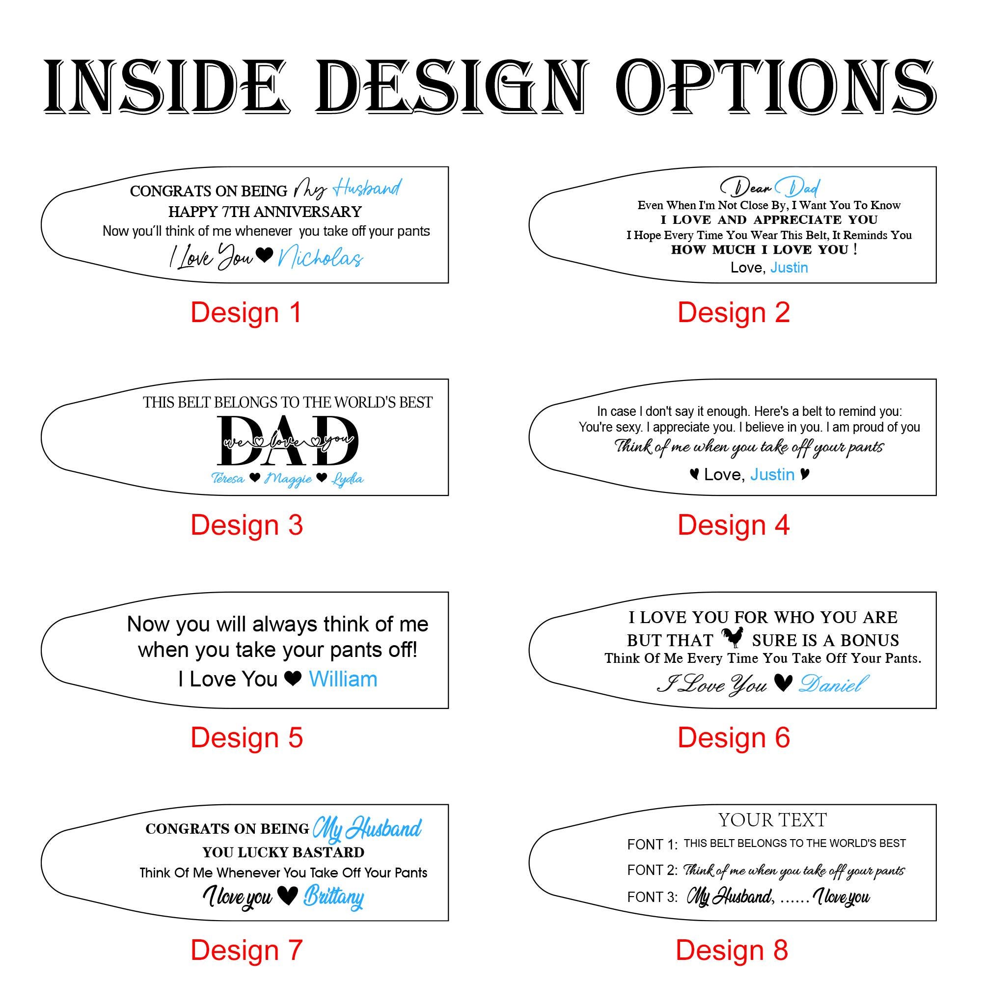 Personalized Leather Belt, Custom Leather Belt for Dad, Christmas Day Gift for Boyfriend, Unique Gift for Husband, Anniversary Handmade Belt - Image 6