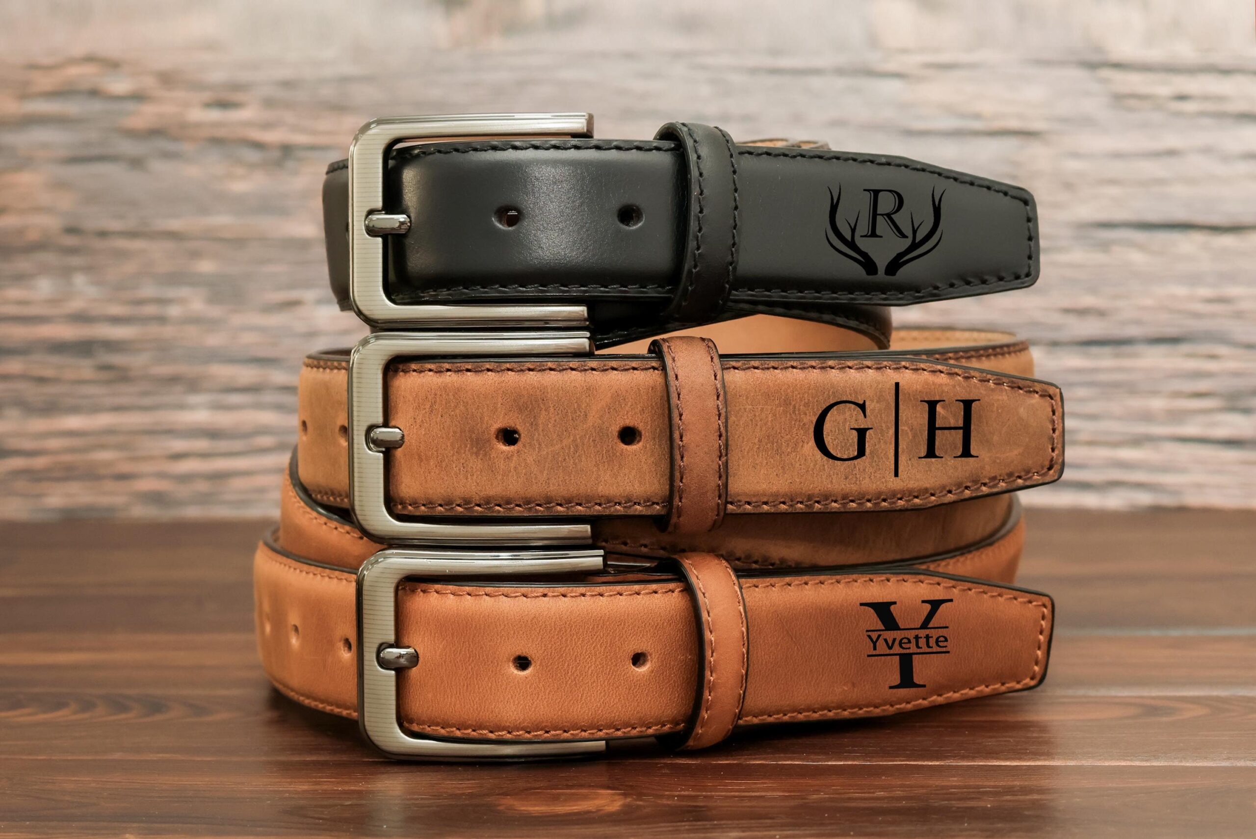 Handmade Personalized Belt – Engraved Belt – Valentine's Day Gift – Genuine Leather – Anniversary Gift – Gift For Boyfriend
