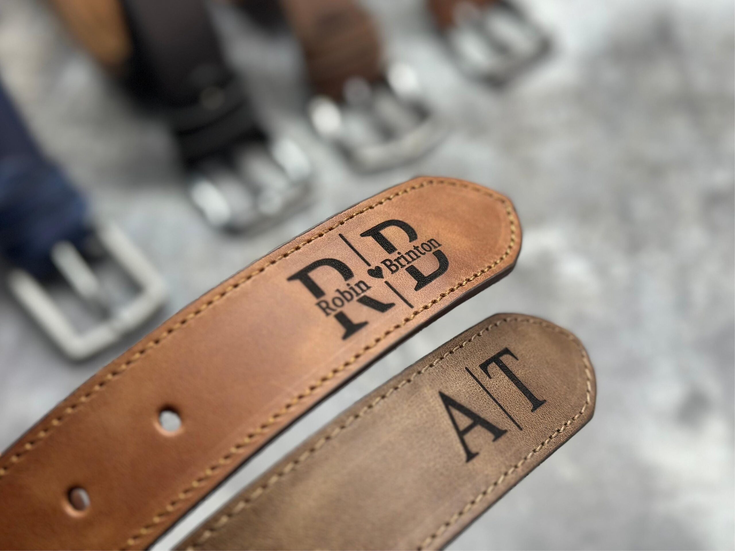 Funny Gift for Men, Valentines Gift, Custom Engraved Leather Belt for Husband, Personalized Leather Belt, Valentines Gift, Anniversary Gift - Image 8