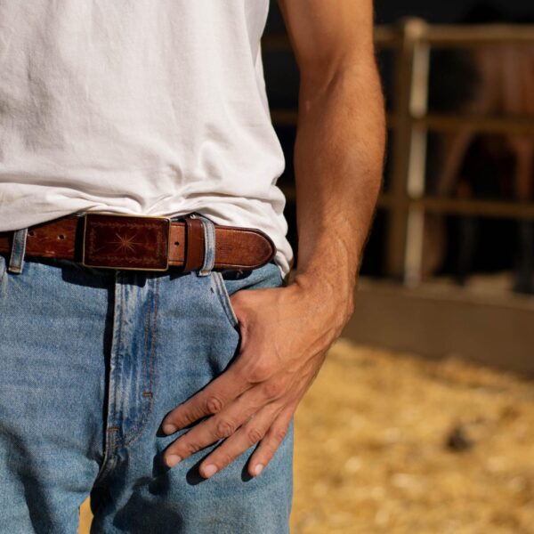 Vintage Leather Belt