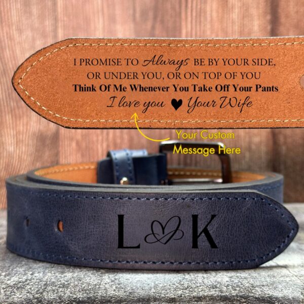 Funny Gift For Men, Valentines Gift, Custom Engraved Leather Belt For Husband, Personalized Leather Belt, Valentines Gift, Anniversary Gift