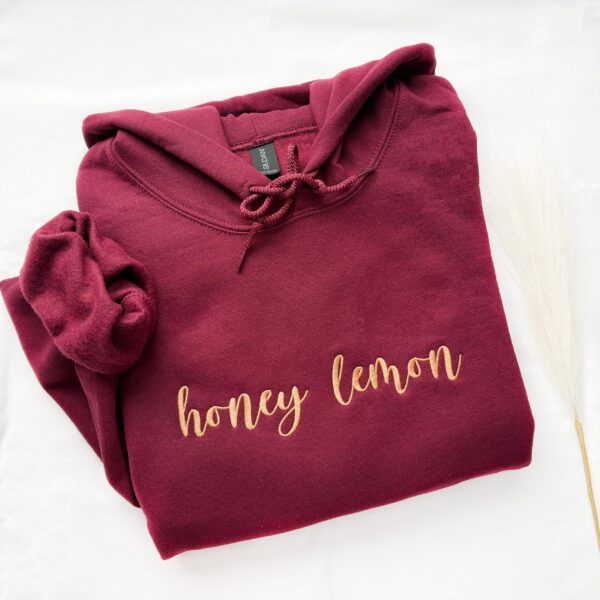 Custom Embroidered Sweatshirt, Custom Text Hoodie, Personalized Minimalistic Gift