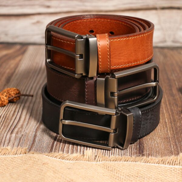 Personalized Leather Belt For Anniversary – Handcrafted Custom Belt For Him, Valentines Day Gift For Husband, Unique Boyfriend Gift