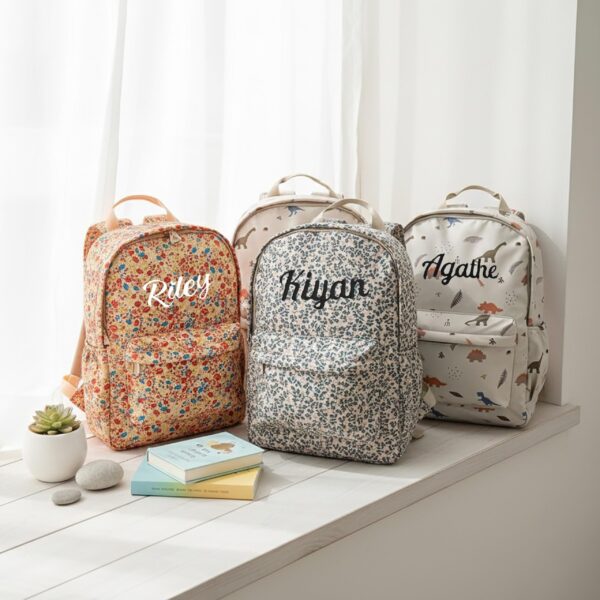 Personalized Kid Backpack, Daycare Backpack,Embroidery Backpack, School Backpack, Embroidery Baby Gift,Kid Gift