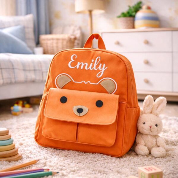Embroidered Toddler Backpack With Name